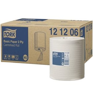 Tork Basic Perforated Paper Maxi Roll 2 Ply