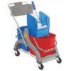 Double Bucket Trolley with wringer UAE Supplier