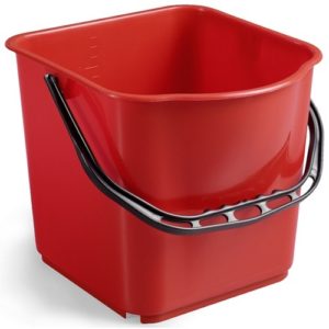 Single Plastic Bucket with Handle 15 Ltrs UAE Supplier