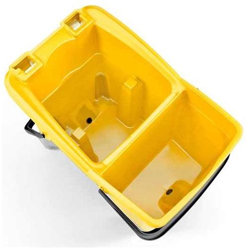 Split Plastic Bucket 30 Ltrs with Drain Plugs and Wringer UAE Supplier