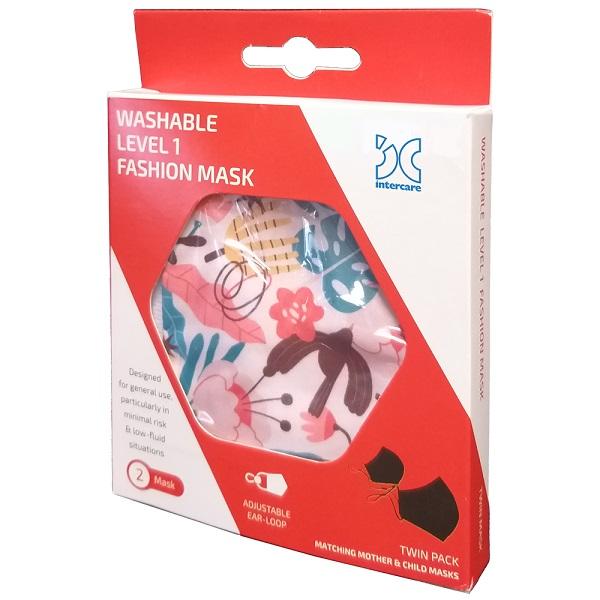 Washable Face Mask Level 1 – Twin Pack (Mother & Child)