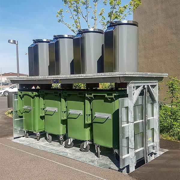 Villiger Lift System LiftOMat (Lift System for Wheelie Bins