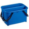 Twin Plastic Bucket 2x10L with 2 Handles