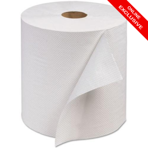 Embossed Auto-Cut Tissue Rolls 1-Ply