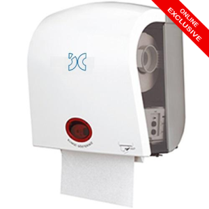 Compact AutoCut Towel Roll Dispenser